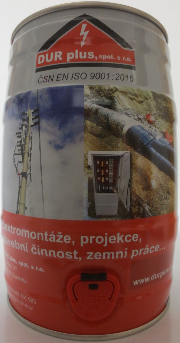 PARTY SOUDEK (vlatní dekor) - 600ks
